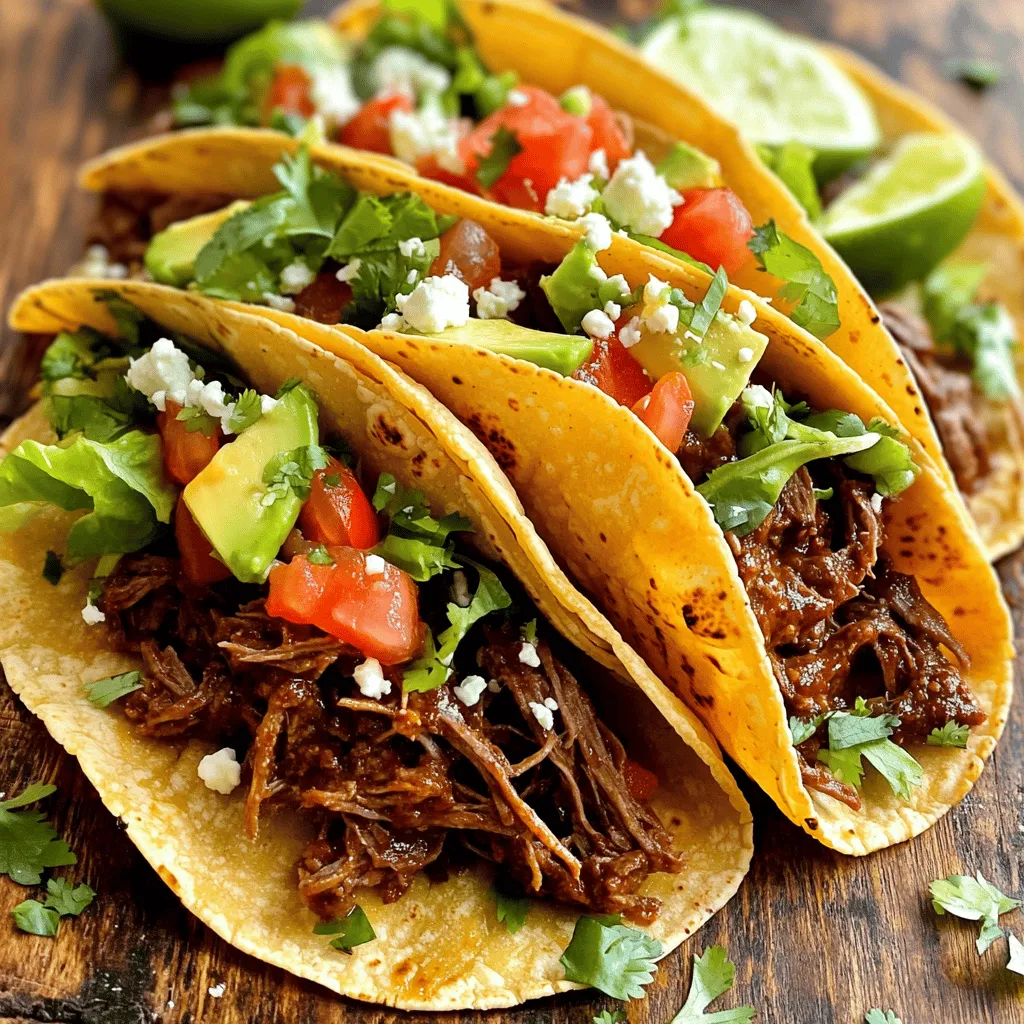 Chipotle Beef Tacos Slow Cooker Flavorful Meal