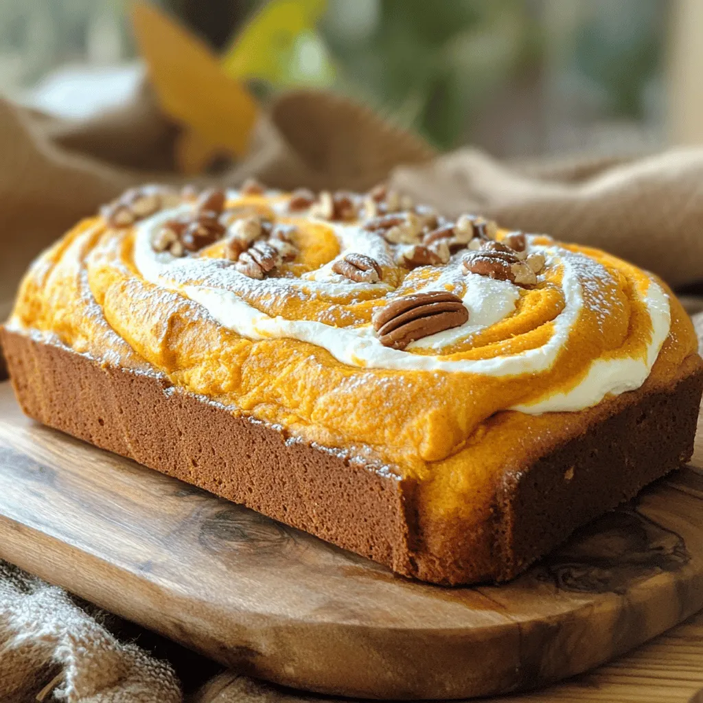 Pumpkin Cream Cheese Swirl Bread Irresistible Recipe