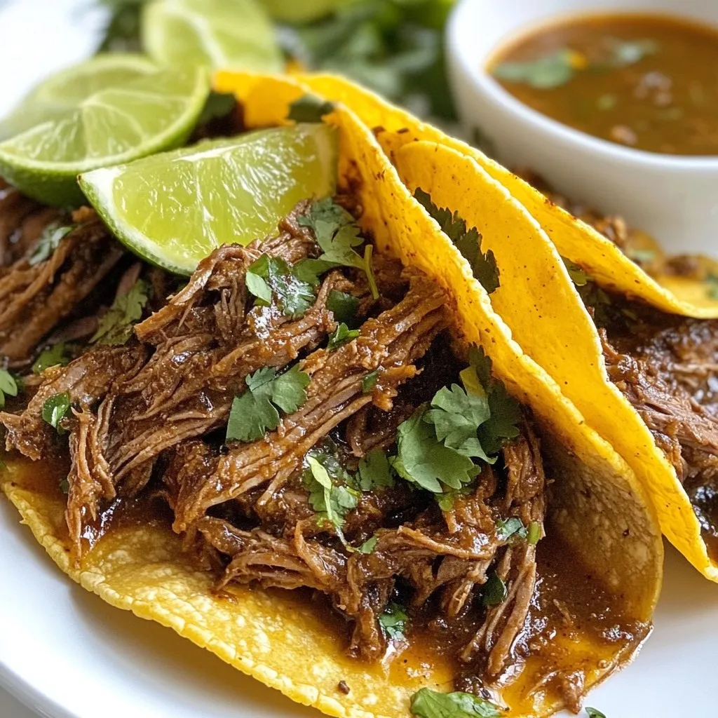 Crockpot Beef Birria Savory and Flavorful Dish