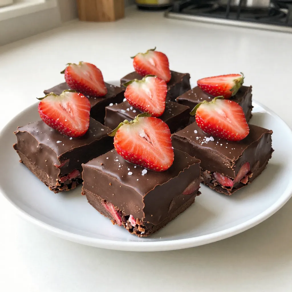 Chocolate Covered Strawberry Fudge Irresistible Delight
