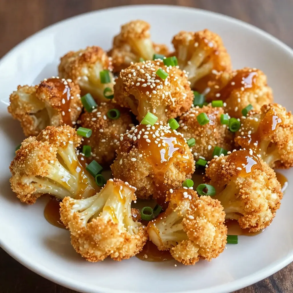 Honey Garlic Cauliflower Bites Irresistible Snack Option