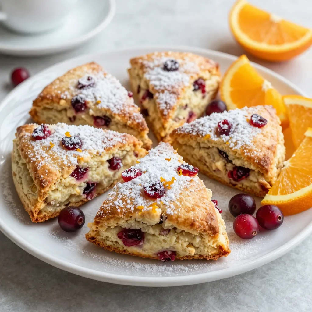 Cranberry Orange Scones Delightful and Simple Recipe
