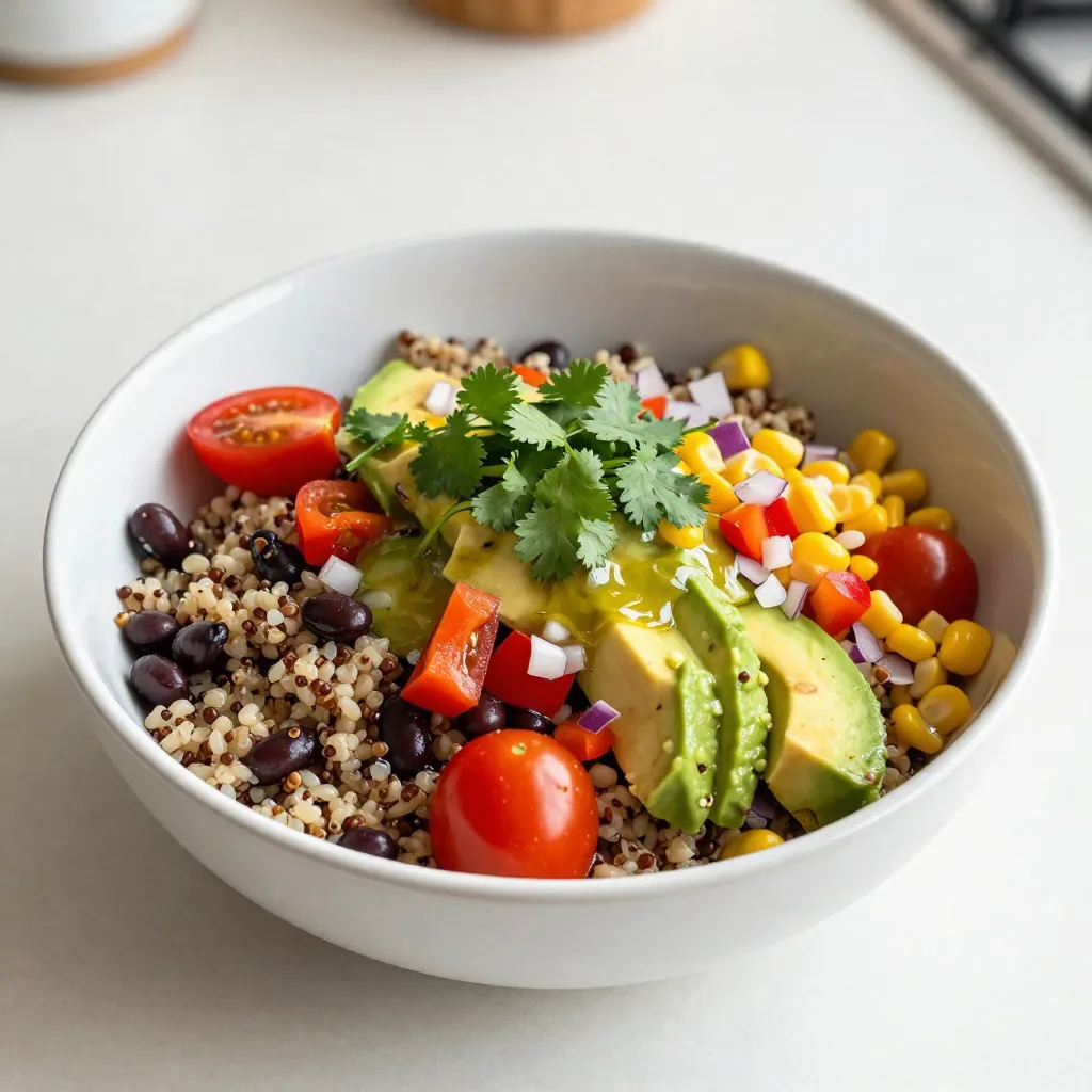 Southwest Quinoa Salad Flavorful and Healthy Delight