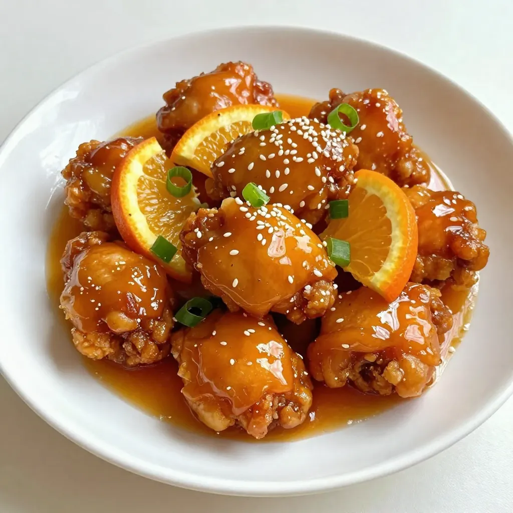 Sticky Orange Chicken Flavorful and Easy Recipe
