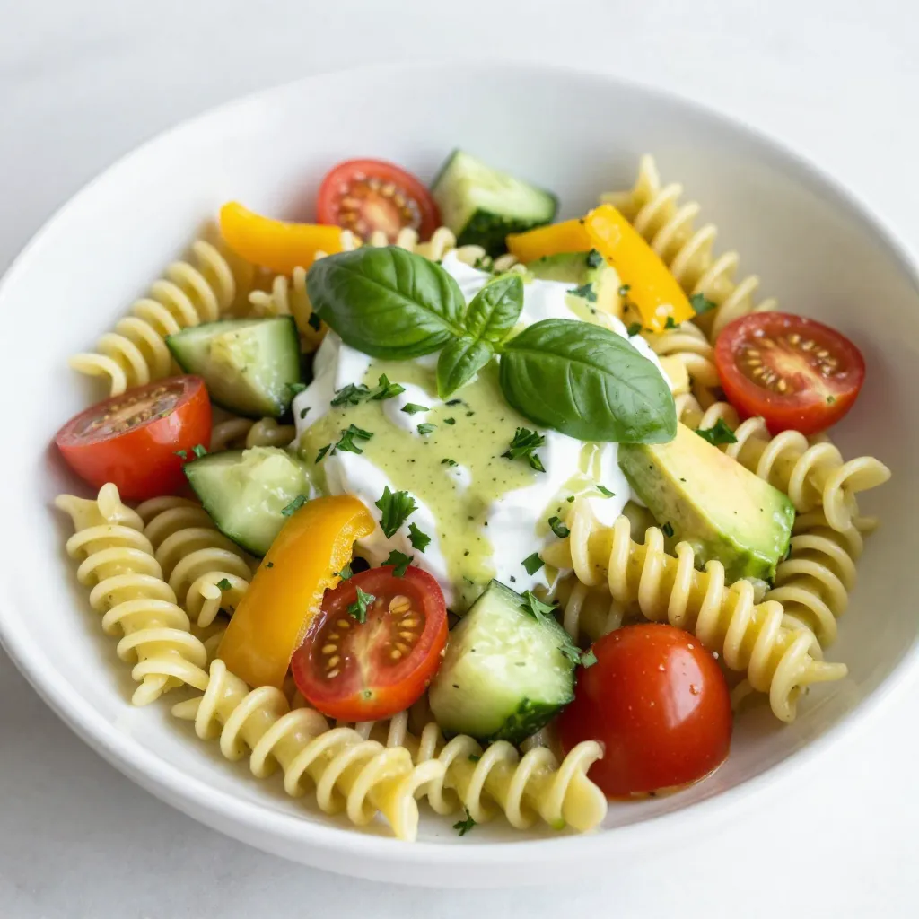 Green Goddess Pasta Salad Fresh and Flavorful Dish