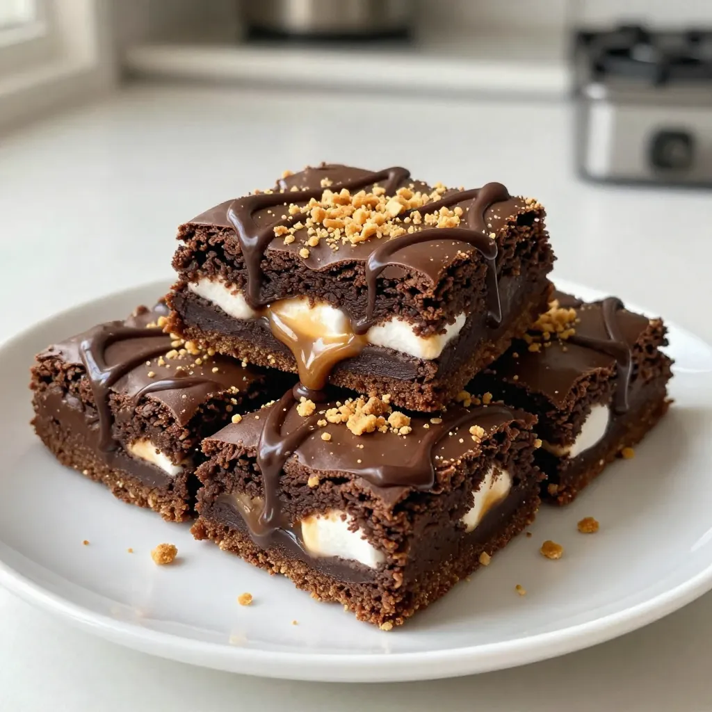S’mores Brownie Bars Deliciously Indulgent Treat