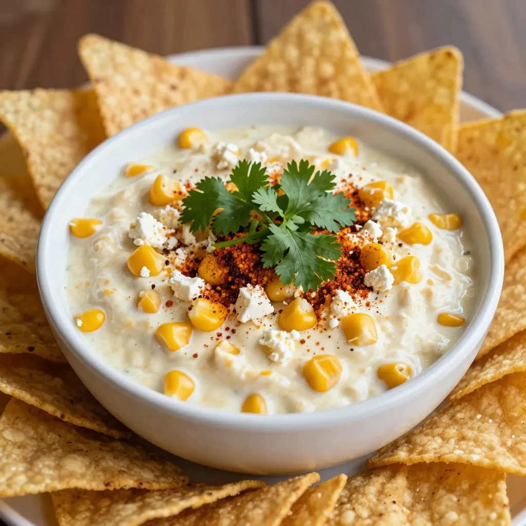 Cheesy Mexican Street Corn Dip Flavorful and Simple
