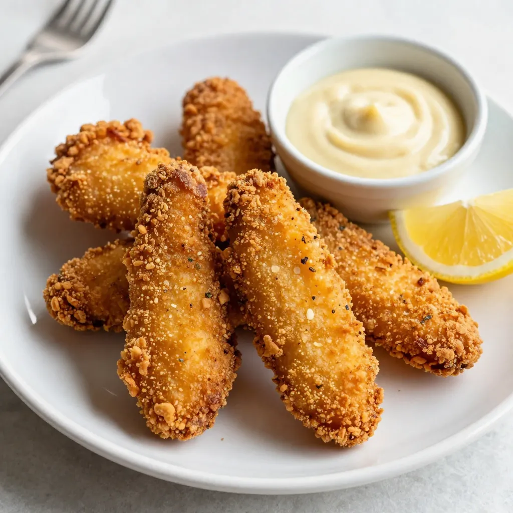 Buttermilk Fried Chicken Tenders Crispy and Delicious
