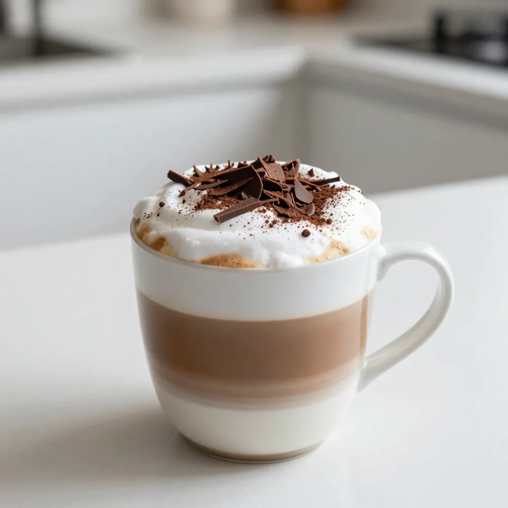 Mocha Dalgona Whipped Coffee Bold and Delicious Drink