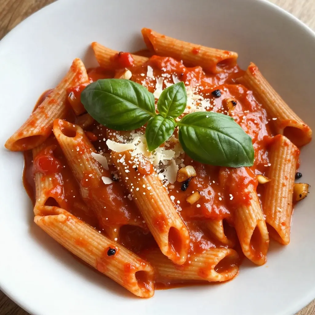 Creamy Roasted Red Pepper Pasta Flavorful Dinner Idea