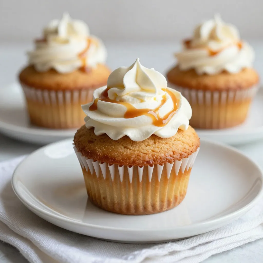 Caramel Macchiato Cupcakes Delightful Coffee Treat