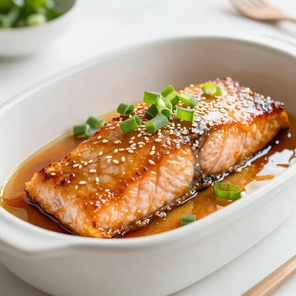 Honey Garlic Glazed Salmon Flavorful and Easy Recipe