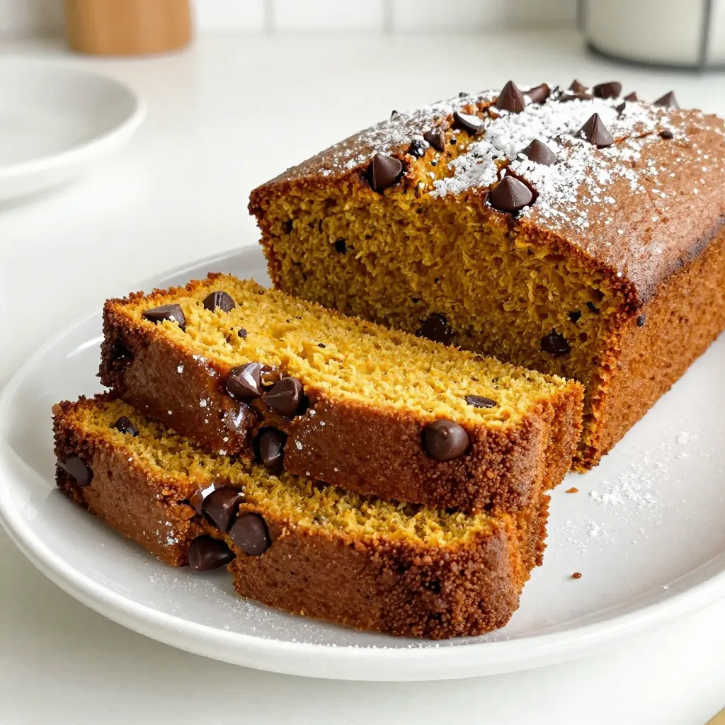 Chocolate Chip Pumpkin Bread Savory and Simple Recipe