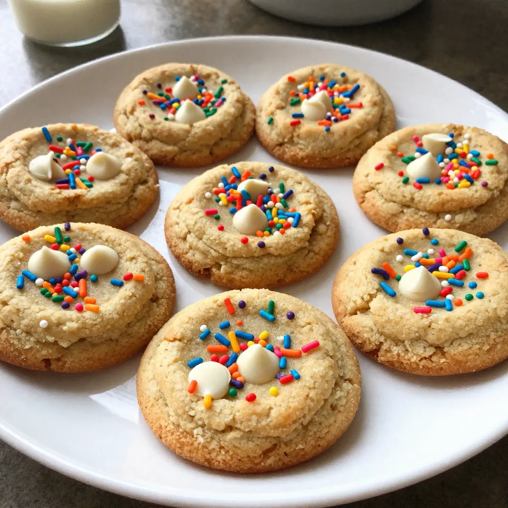 Funfetti Birthday Cake Cookies Irresistible Treat Recipe
