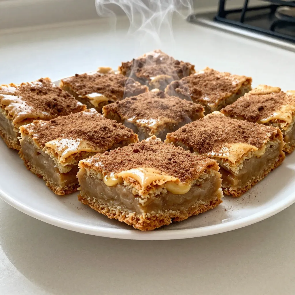 Brown Butter Snickerdoodle Blondies Delightful Treat