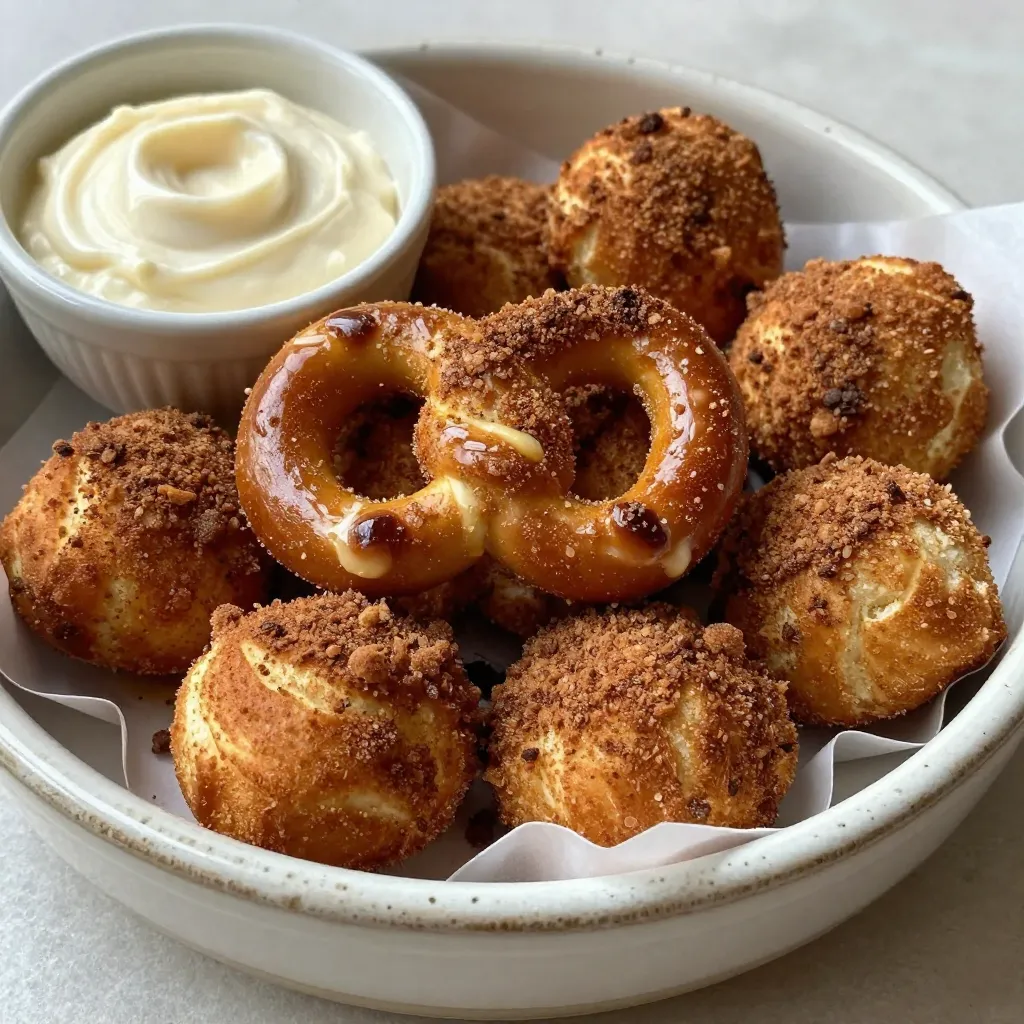Cinnamon Sugar Pretzel Bites Sweet and Simple Snack