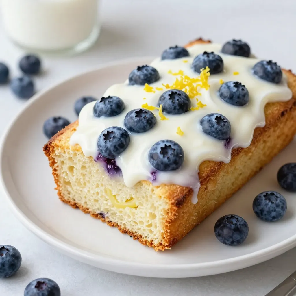 Lemon Blueberry Yogurt Loaf Easy and Flavorful Treat