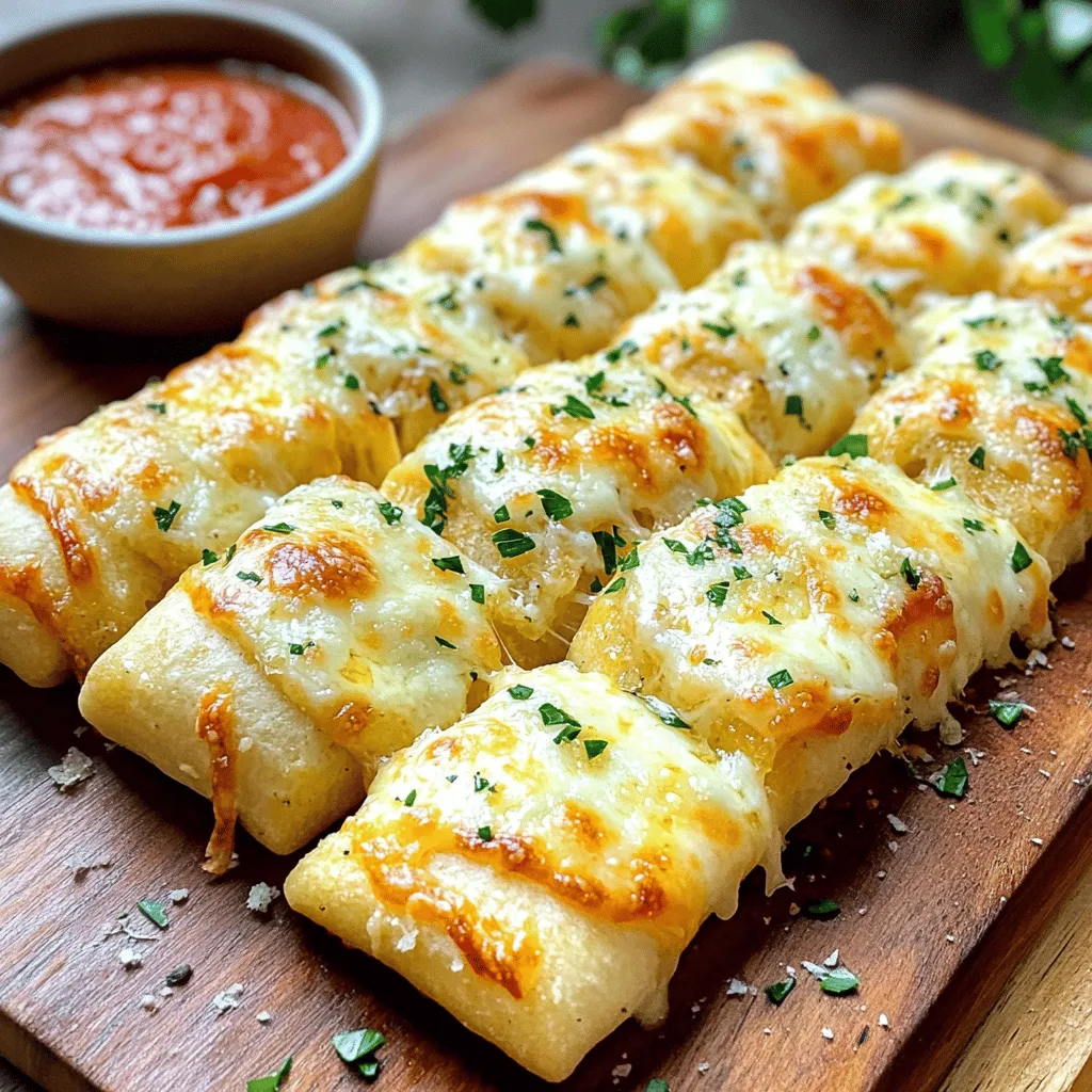Cheesy Garlic Breadsticks Perfect for Any Occasion