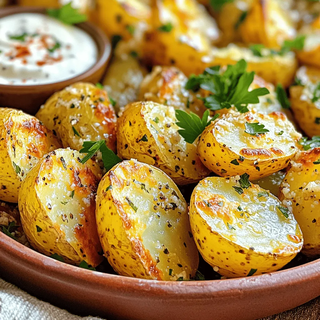 Sheet Pan Garlic Parmesan Potatoes Tasty and Simple