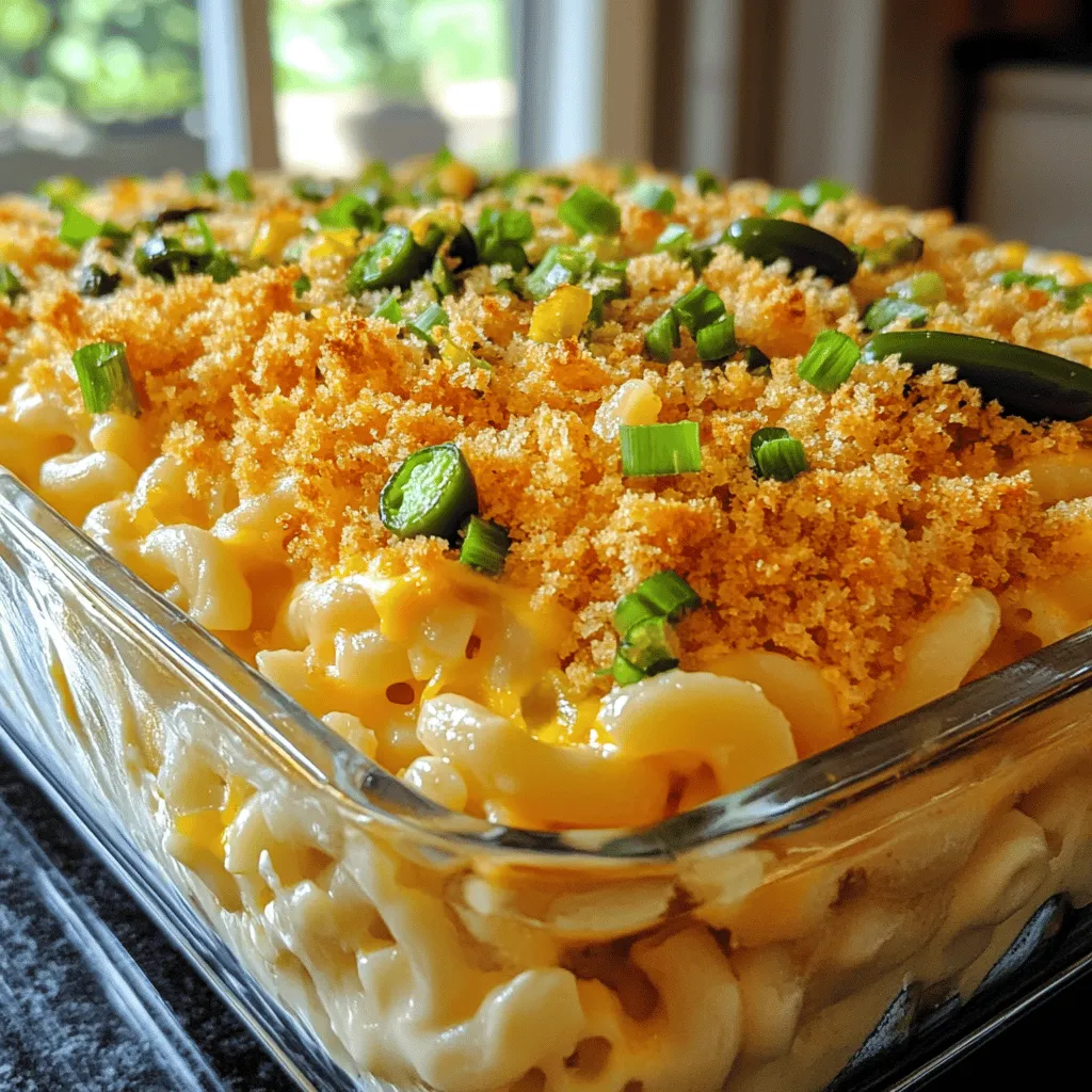 Jalapeño Popper Mac and Cheese Creamy Comfort Dish