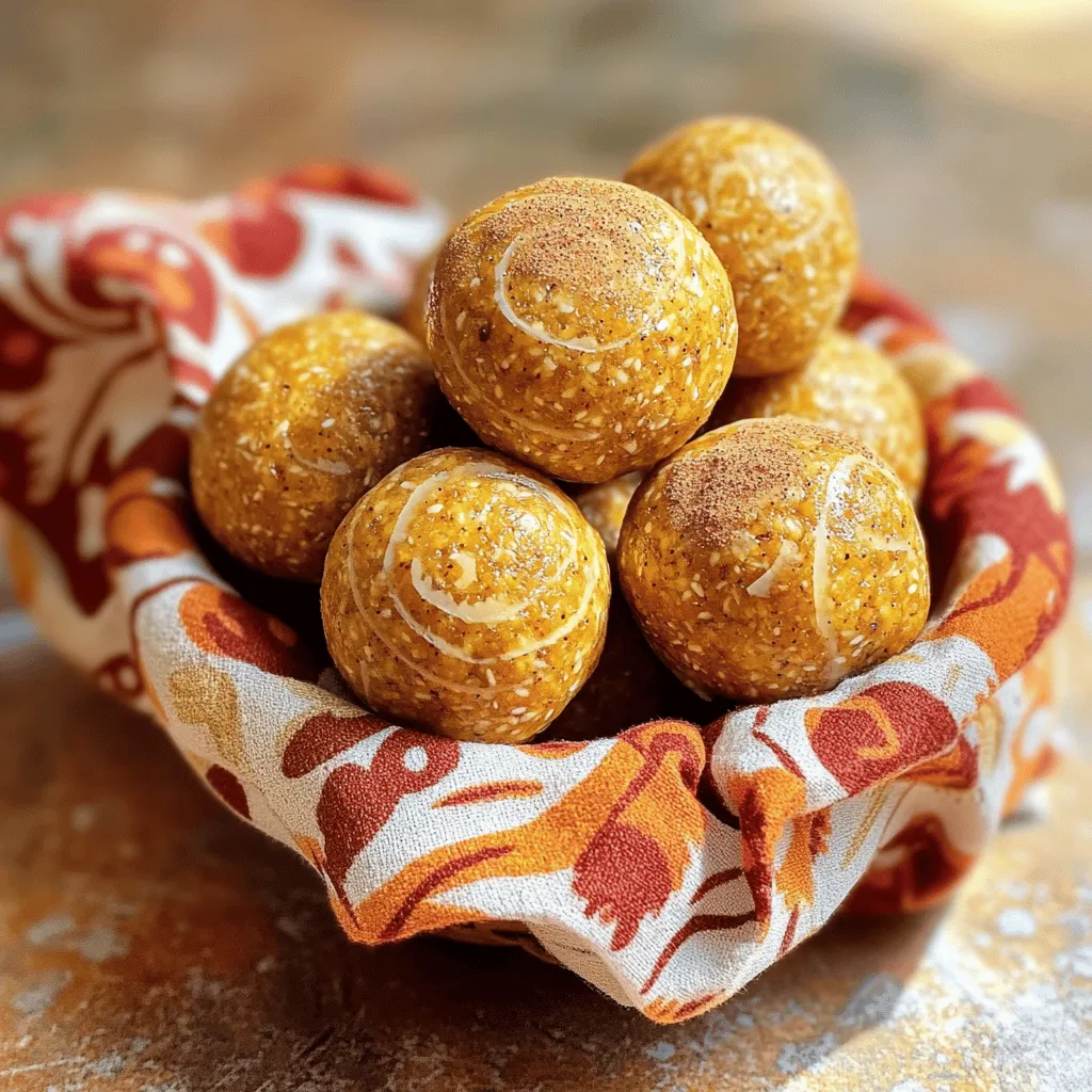 Pumpkin Spice Energy Balls Tasty and Nutritious Snack
