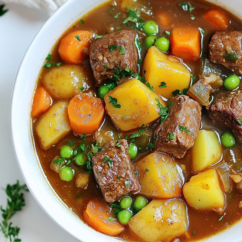 Instant Pot Beef Stew Savory and Simple Comfort Food