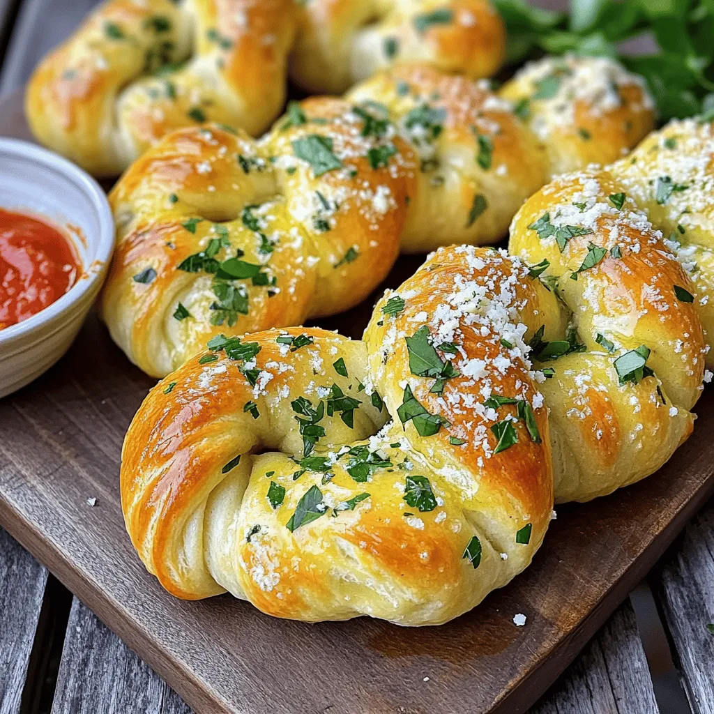 Parmesan Herb Garlic Knots Flavorful and Easy Recipe