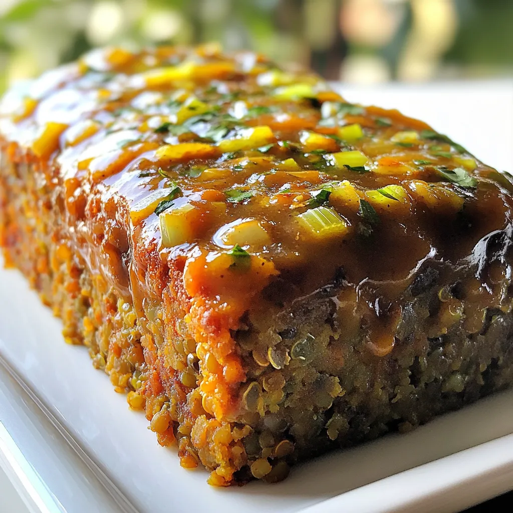 Vegan Meatloaf with Gravy Tasty Comfort Food Recipe