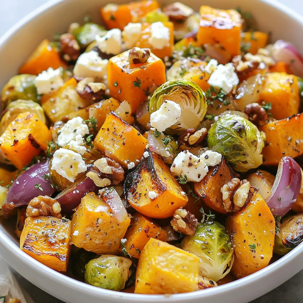 Roasted Winter Vegetable Salad Flavorful and Healthy