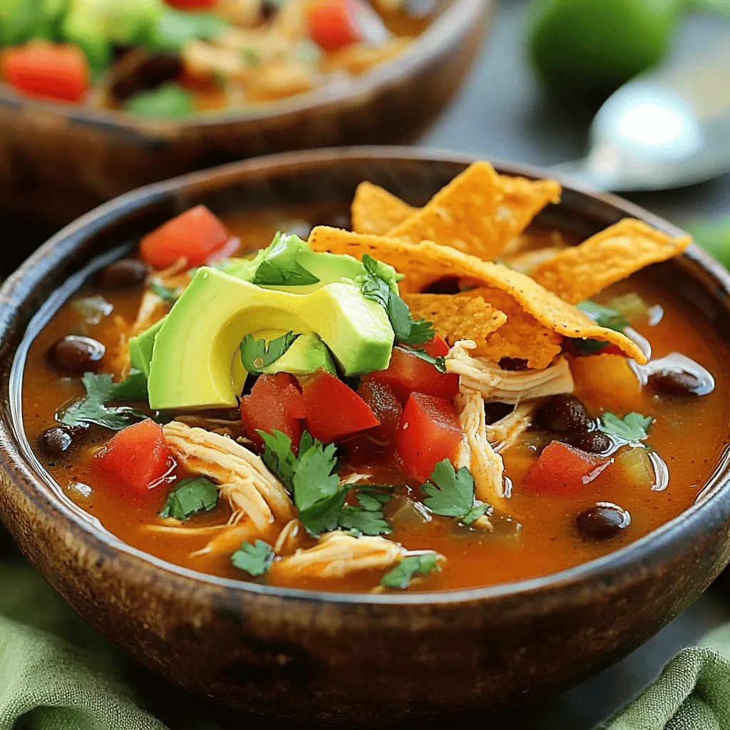 Instant Pot Chicken Tortilla Soup Flavorful and Easy