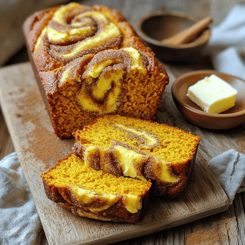 Cinnamon Swirl Pumpkin Bread Delightful Fall Treat