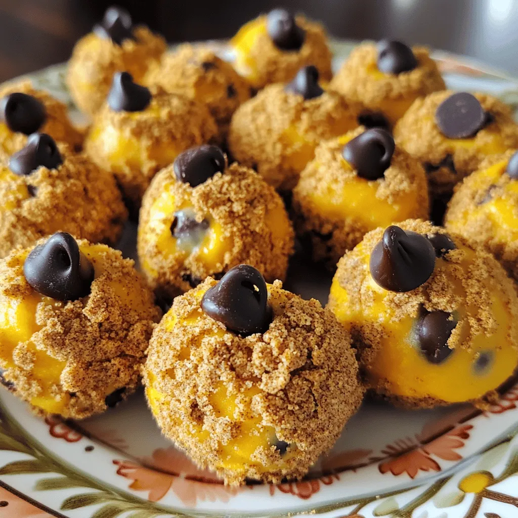 No-Bake Pumpkin Cheesecake Energy Bites Recipe
