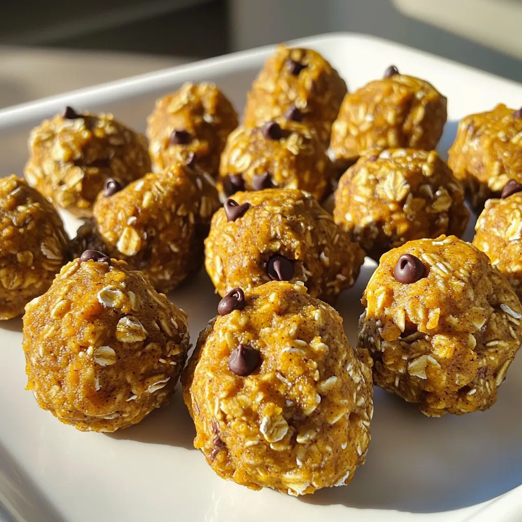 Pumpkin Spice Energy Bites Tasty and Easy Recipe