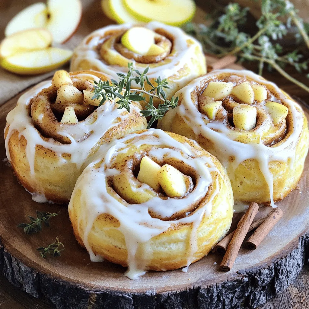 Apple Cider Cinnamon Rolls Gooey and Irresistible Treat