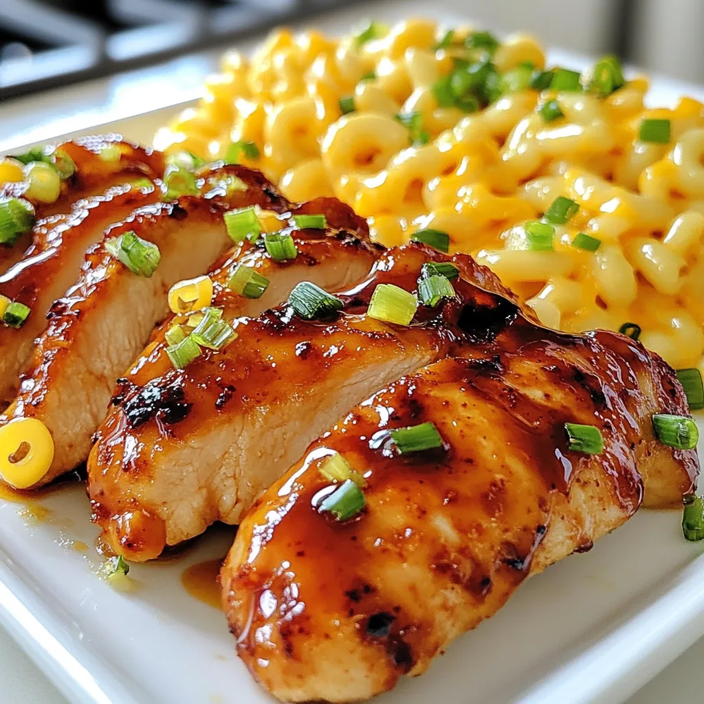 Spicy Honey Chicken with Mac Irresistible Flavor Blast