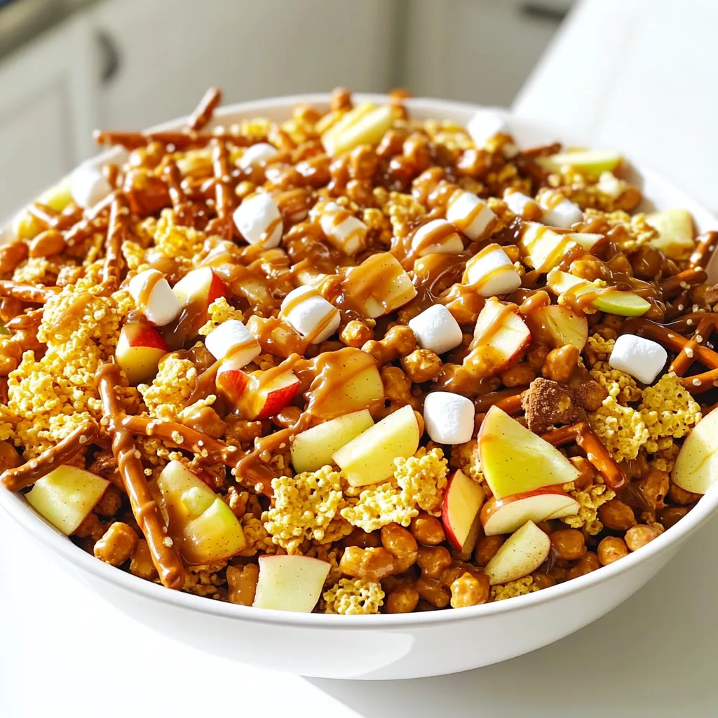 Caramel Apple Snack Mix Tasty and Simple Delight