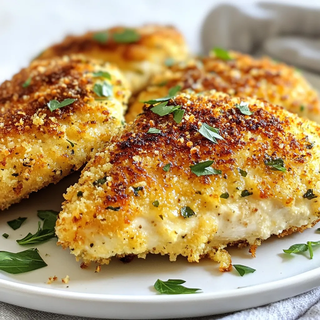 Juicy Parmesan Crusted Chicken Easy and Flavorful Dish