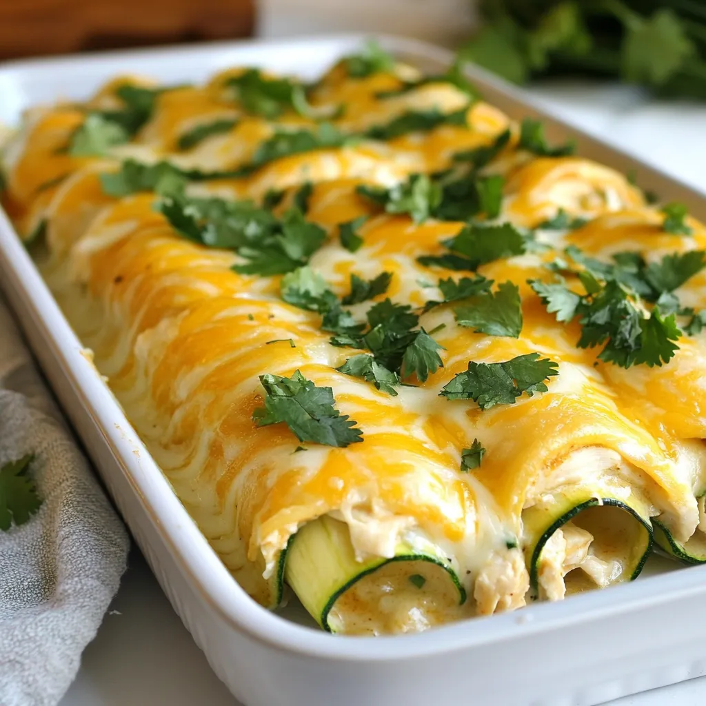 Low Carb White Chicken Enchiladas Easy and Tasty Meal