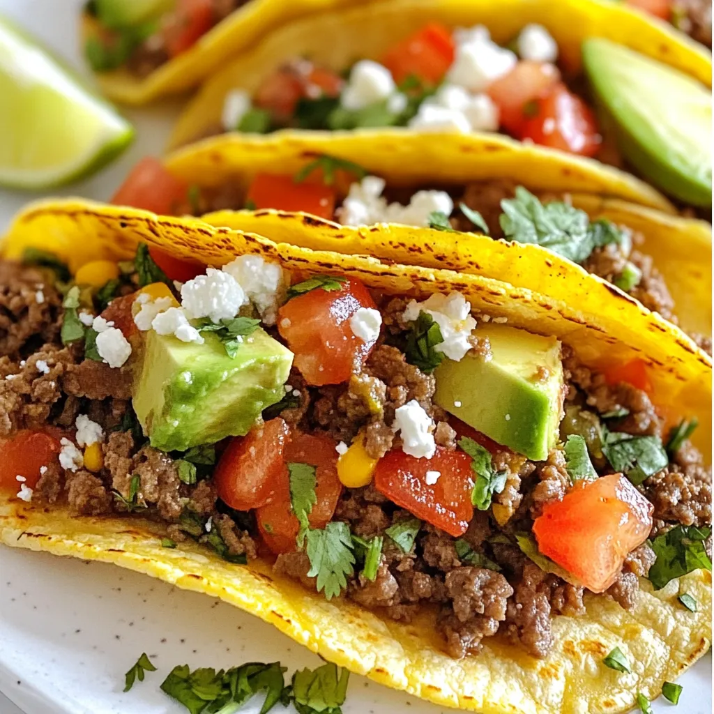 Street Style Mexican Tacos Flavorful and Simple Recipe