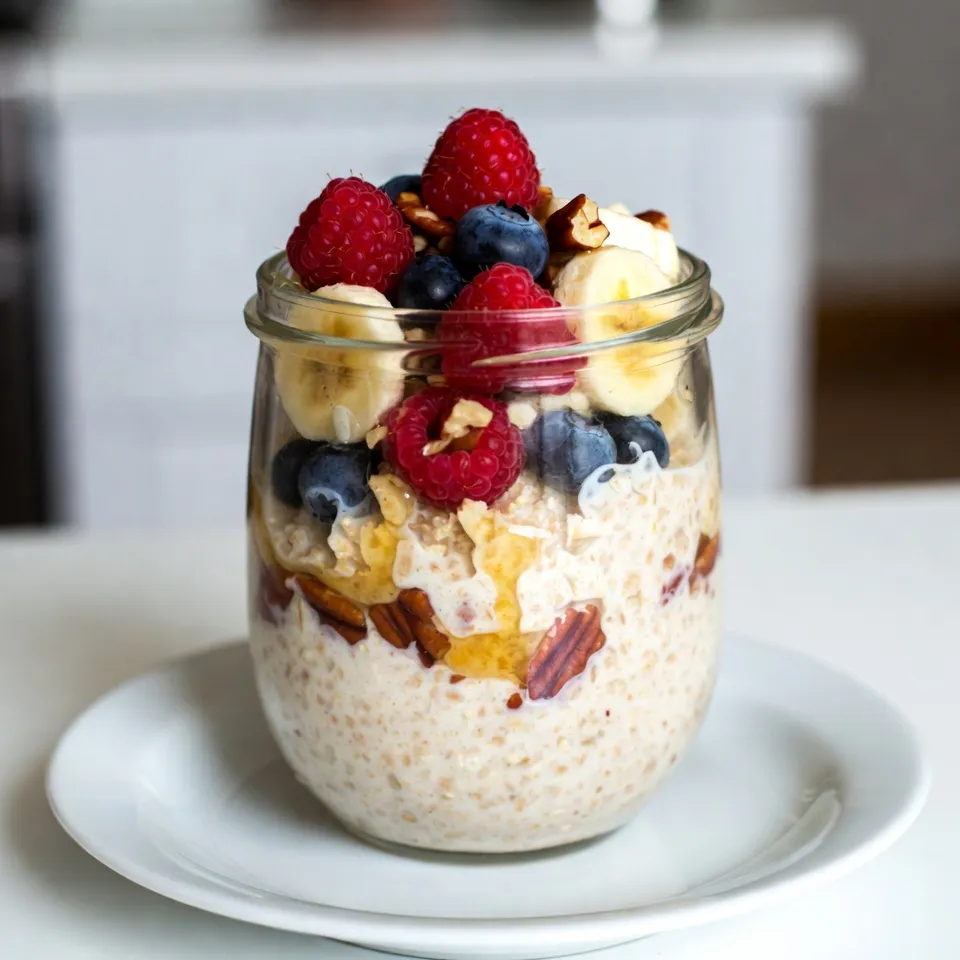 Maple Pecan Overnight Oats Simple and Healthy Recipe
