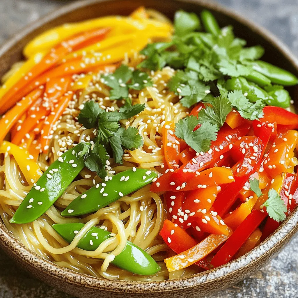 Savory Sesame Ginger Noodle Bowl Easy and Flavorful