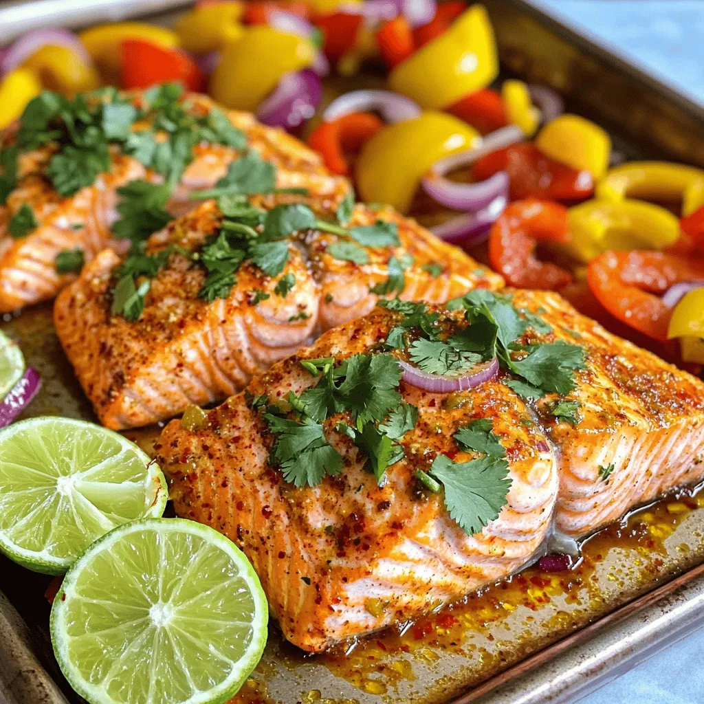 Chili Lime Salmon Sheet Pan Flavorful Dinner Delight