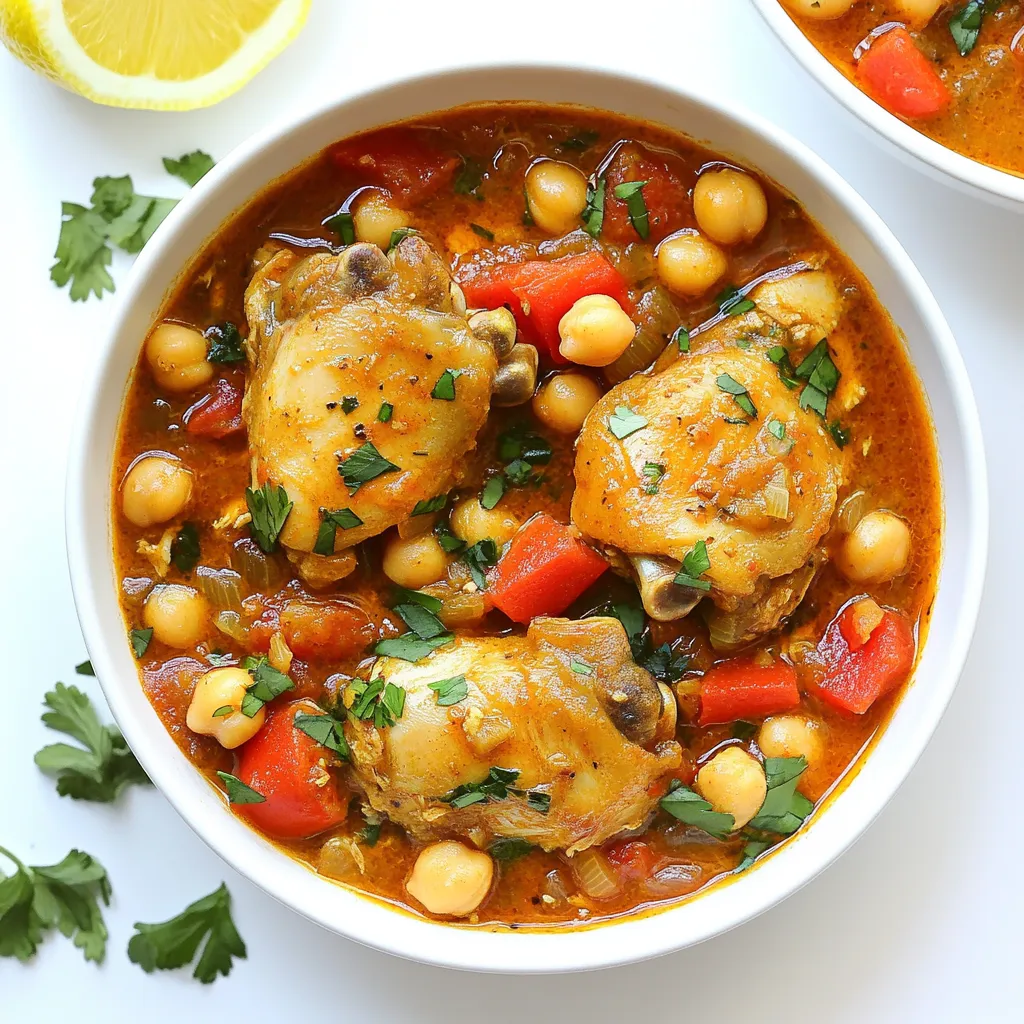 Moroccan Chicken Stew Savory and Simple Recipe