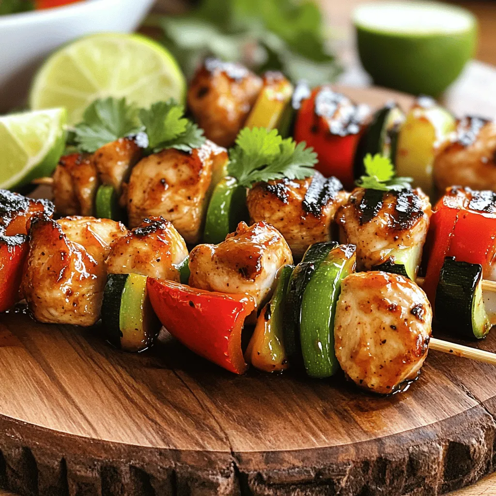 Sweet Chili Grilled Chicken Kabobs Flavorful Delight