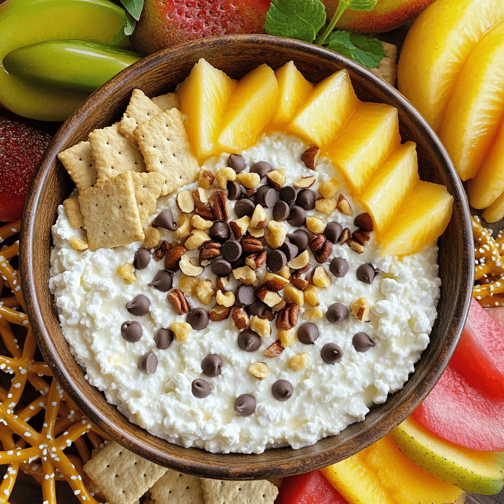 Cottage Cheese Cookie Dough Dip Simple and Tasty Dip