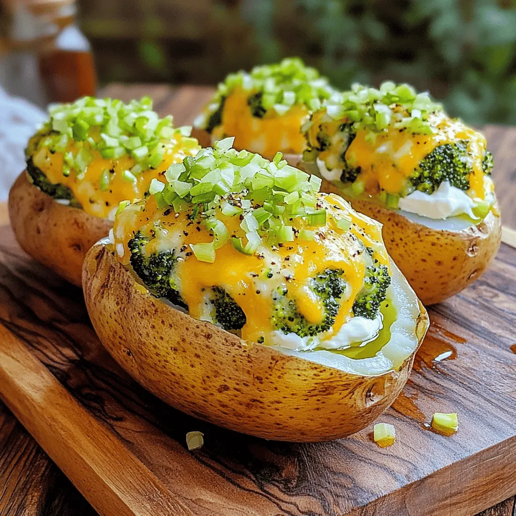 Broccoli Cheddar Stuffed Spuds Savory and Hearty Dish