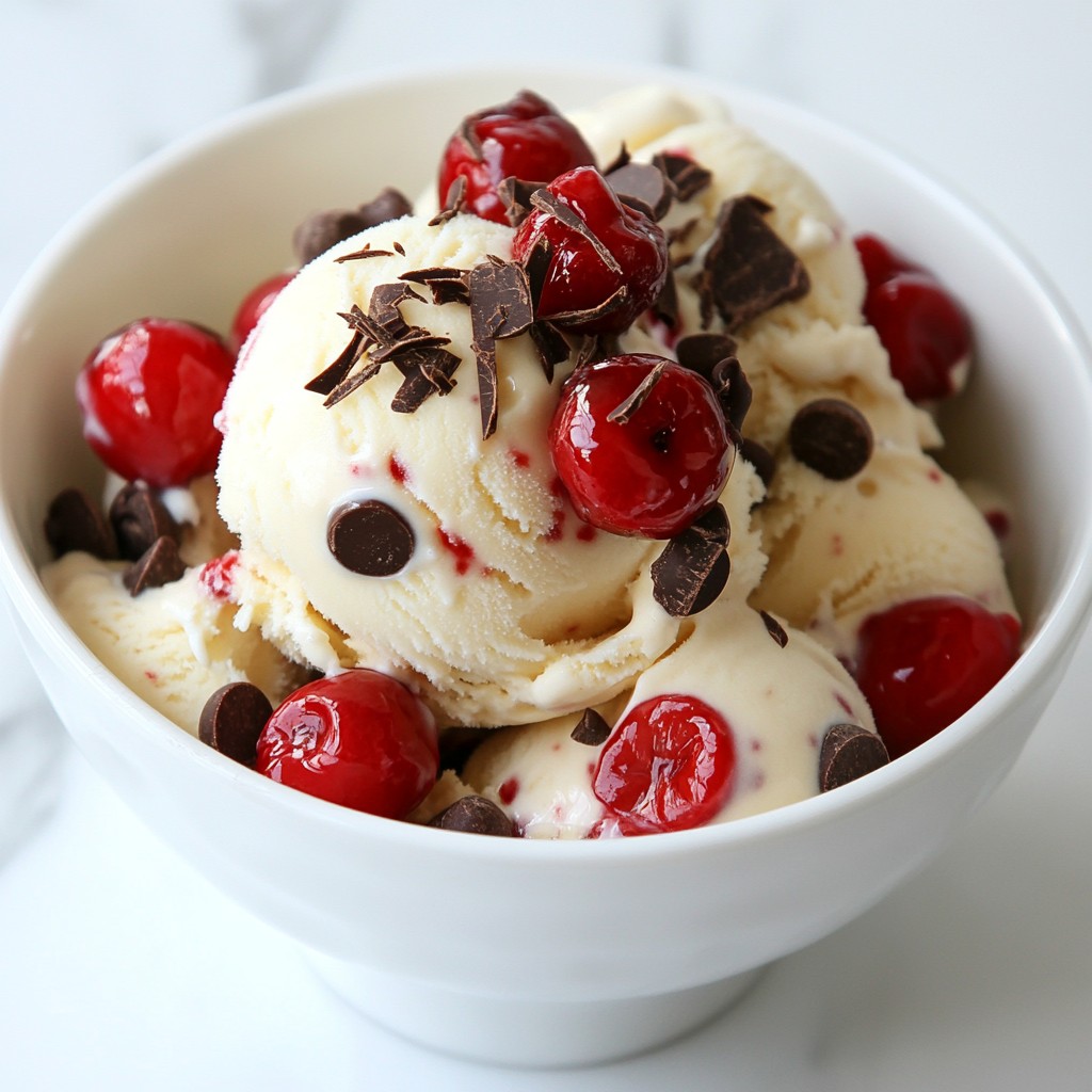 Cherry Garcia Ice Cream Delightful Homemade Recipe