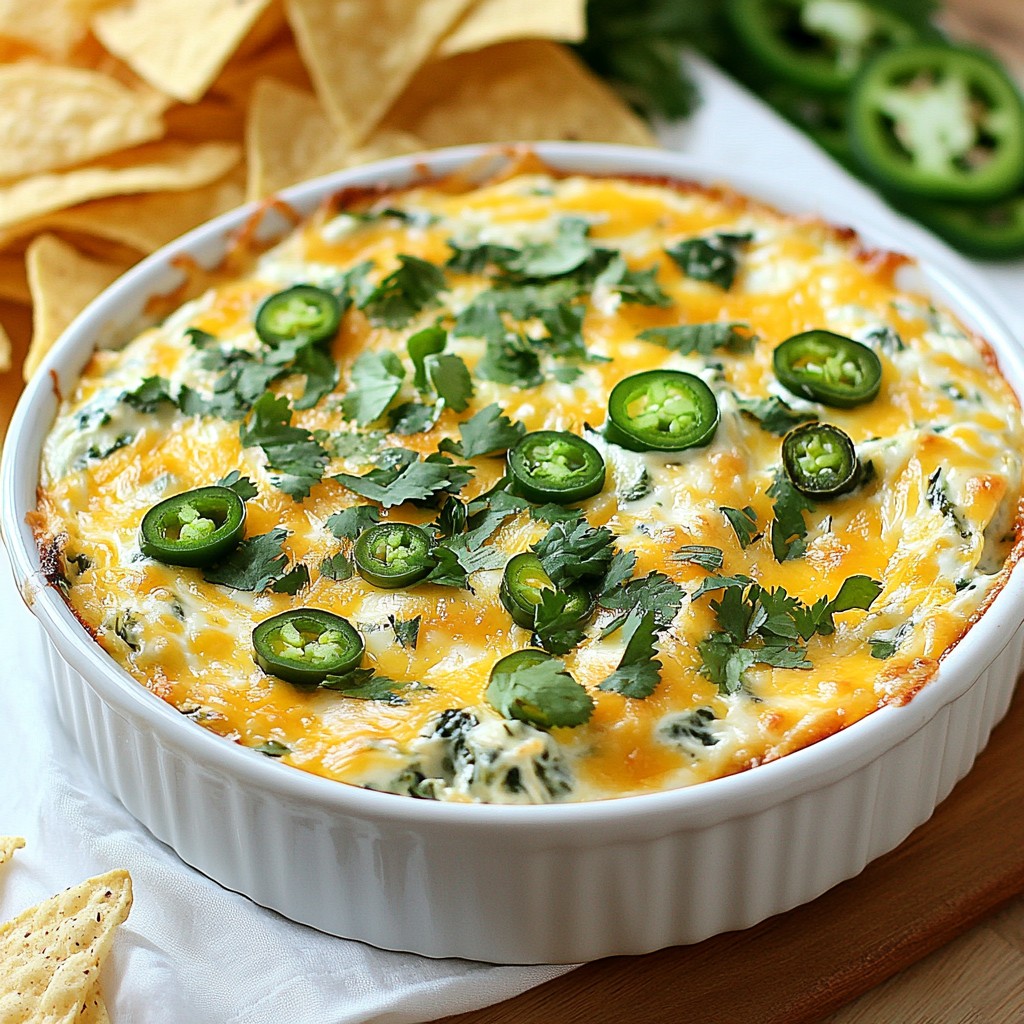Tangy Cheesy Spinach Jalapeno Dip Delightful Treat