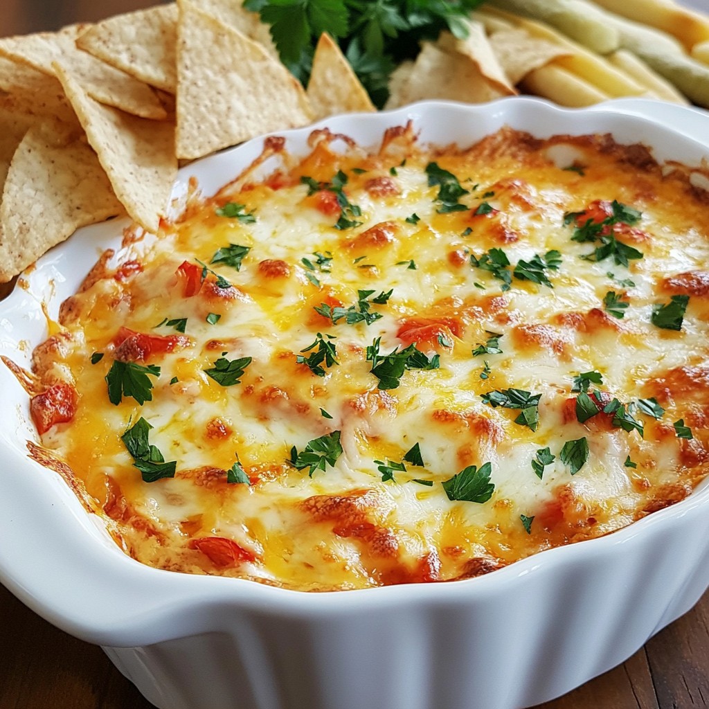 Zesty Cheesy Roasted Red Pepper Dip Flavor Boost