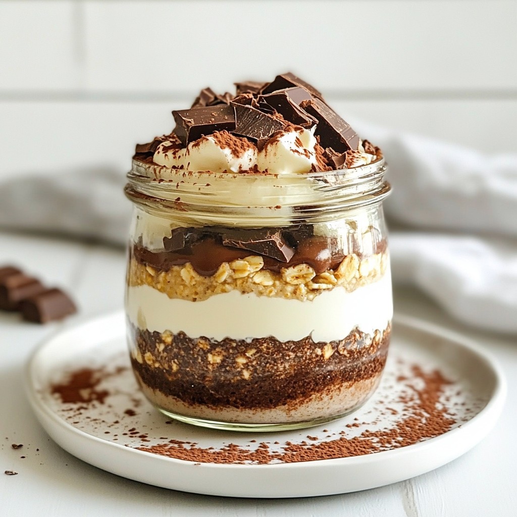 Tiramisu Overnight Oats Delightful and Simple Recipe